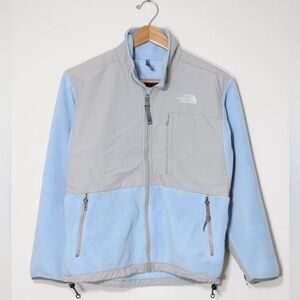 Vintage 1990s the North Face Women's Blue Denali Fleece Sweater
